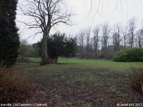 Recent Photograph of Old Cemetery (Cleared) (Ironville)