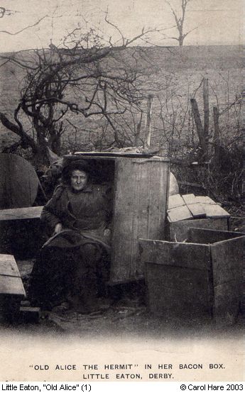 Old Postcard of “Old Alice” (1) (Little Eaton)