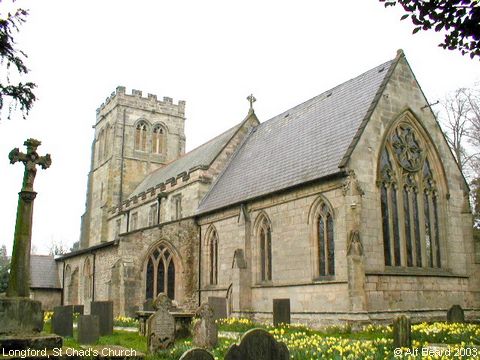 Recent Photograph of St Chad's Church (Longford)