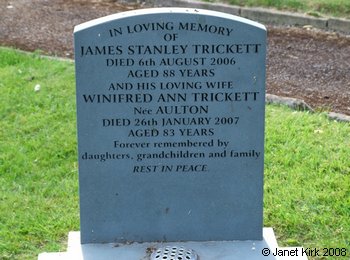 TRICKETT, James & Winifred