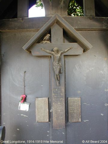 Recent Photograph of 1914-1918 War Memorial (Great Longstone)