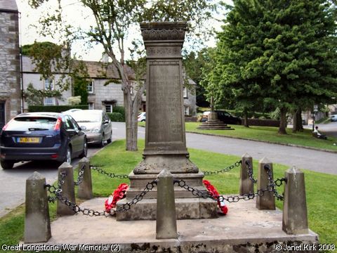 Recent Photograph of War Memorial (2) (Great Longstone)