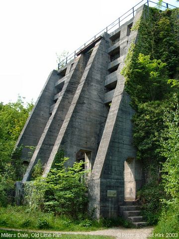 Recent Photograph of Old Lime Kiln (Millers Dale)