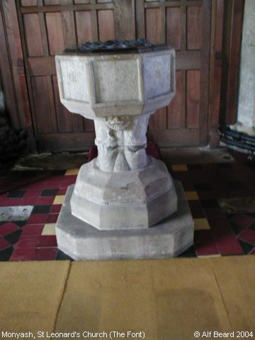 Recent Photograph of St Leonard's Church (The Font) (Monyash)