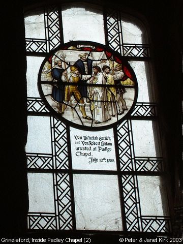 Recent Photograph of Inside Padley Chapel (2) (Nether Padley)