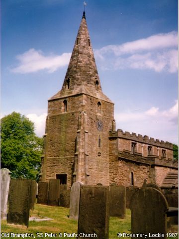 Recent Photograph of St Peter & St Paul's Church (1987) (Old Brampton)