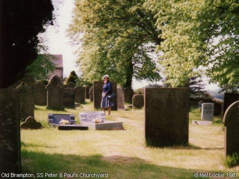 Recent Photograph of St Peter & St Paul's Churchyard (Old Brampton)