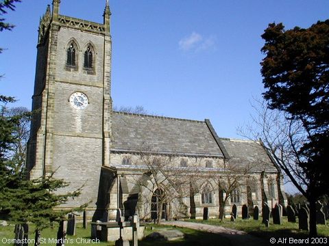 Recent Photograph of St Martin's Church (Osmaston by Ashbourne)