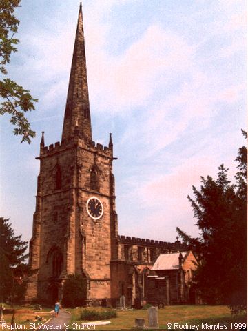 Recent Photograph of St Wystan's Church (Repton)