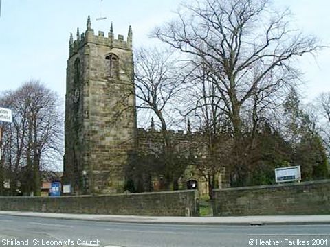Recent Photograph of St Leonard's Church (Shirland)