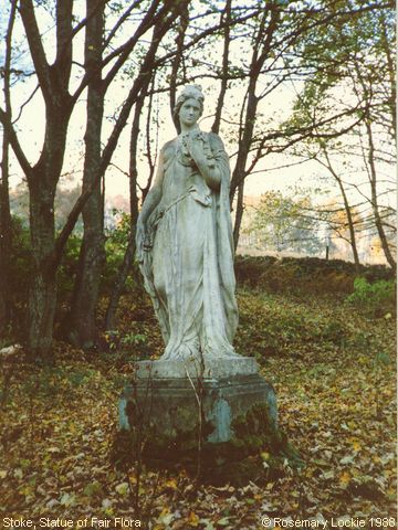 Recent Photograph of Statue of Fair Flora (Stoke)
