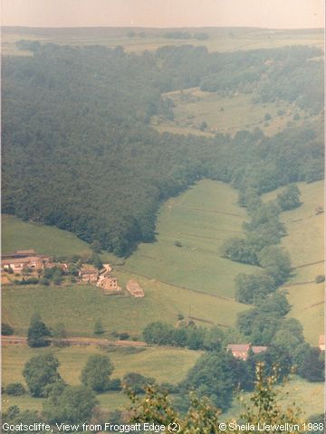 Recent Photograph of View from Froggatt Edge (2) (Goatscliffe)