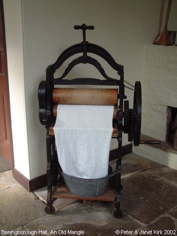 Recent Photograph of An Old Mangle (Goatscliffe)