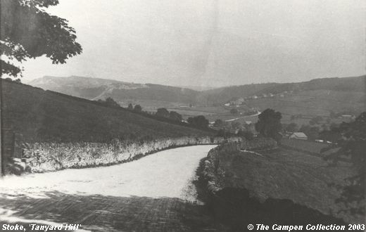 Old Postcard of ‘Tanyard Hill’ (Stoke)