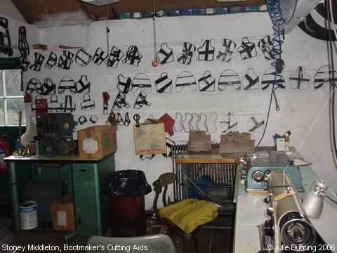 Recent Photograph of Bootmaker's Cutting Aids (Stoney Middleton)