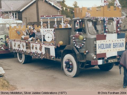 Recent Photograph of Silver Jubilee Celebrations (1977) (Stoney Middleton)