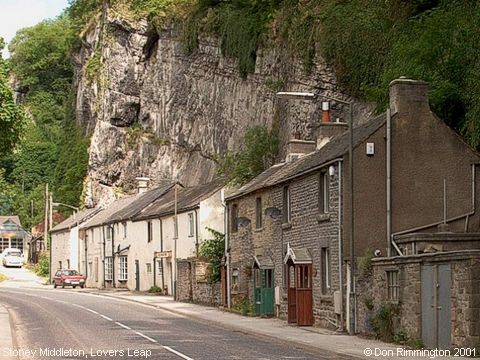 Recent Photograph of Lovers Leap (Stoney Middleton)