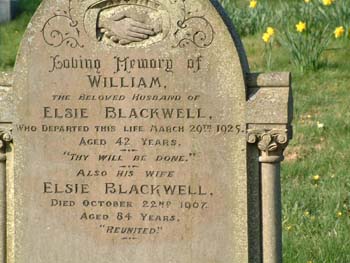 BLACKWELL, William & Elsie