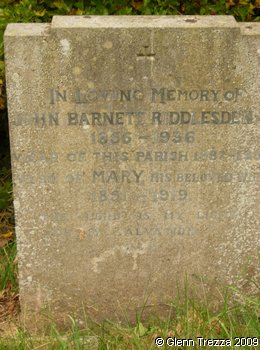 RIDDLESDEN, John B & Mary
