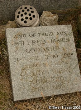 GODDARD, Wilfred J & Gladys I