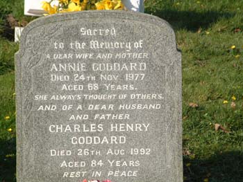 GODDARD, Charles Henry & Annie