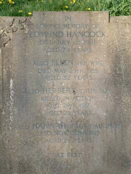 HANCOCK, Edmund & Ellen