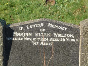 WALTON, Marian Ellen