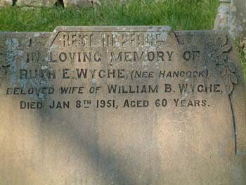 WYCHE, William B & Ruth E