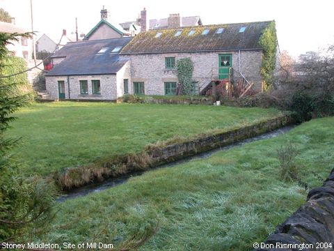 Recent Photograph of Site of Mill Dam (Stoney Middleton)