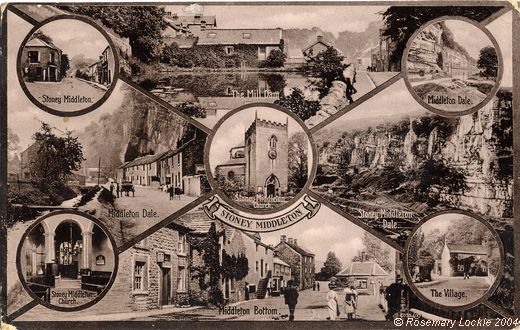 Old Postcard of Postcard Medley (Stoney Middleton)