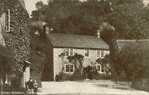 Old Postcard of The Nook (2) (Stoney Middleton)
