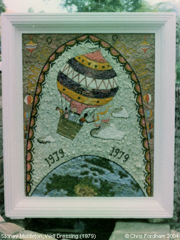 Stoney Middleton, Well Dressing ‘Year of the Child’ (1979)