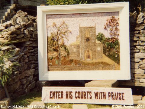 Stoney Middleton, Well Dressing ‘Enter His Courts with Praise’