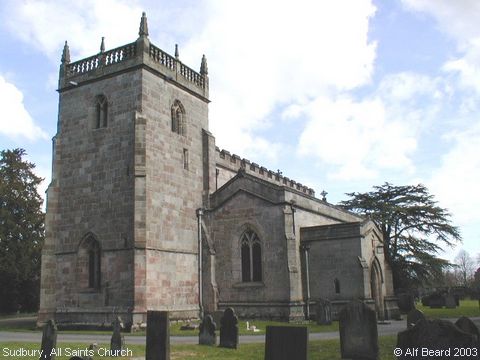 Recent Photograph of All Saints Church (Sudbury)