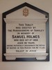Holy Trinity Church (Saml Holmes Memorial)