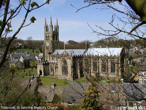Recent Photograph of St John the Baptist's Church (2004) (Tideswell)