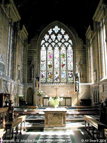 Recent Photograph of St John the Baptist's Church (Altar) (Tideswell)
