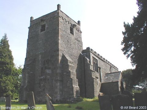 Recent Photograph of St Mary's Church (Tissington)
