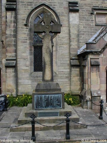 Recent Photograph of War Memorial (Winster)