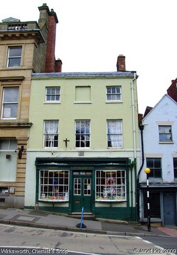 Recent Photograph of Chemist's Shop (Wirksworth)