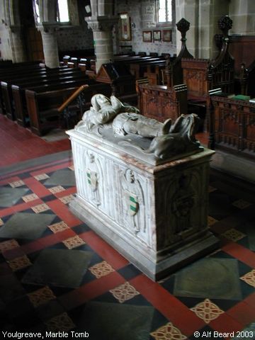 Recent Photograph of Marble Tomb (Youlgreave)