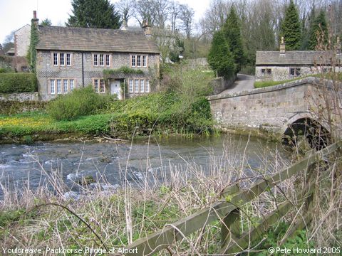 Recent Photograph of Packhorse Bridge at Alport (Youlgreave)