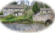 Youlgreave, Packhorse Bridge at Alport