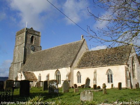 Recent Photograph of St Mary the Virgin's Church (Arlingham)