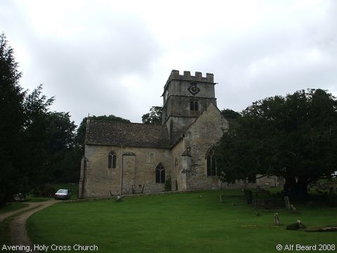 Recent Photograph of Holy Cross Church (Avening)