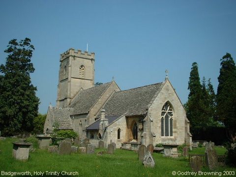 Recent Photograph of Holy Trinity Church (Badgeworth)