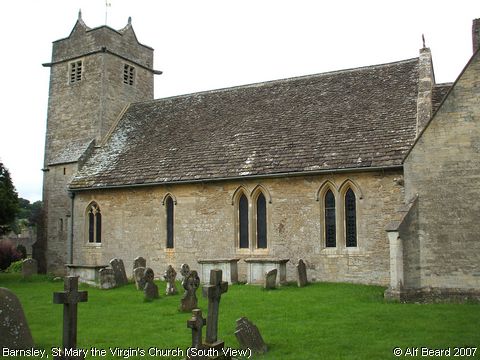 Recent Photograph of St Mary the Virgin's Church (South View) (Barnsley)