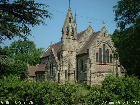 Recent Photograph of St Peter's Church (Bentham)