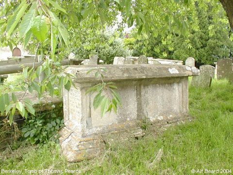 Recent Photograph of Tomb of Thomas Pearce (Berkeley)