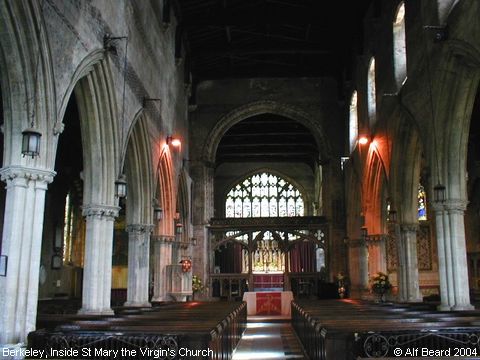 Recent Photograph of Inside St Mary the Virgin's Church (Berkeley)